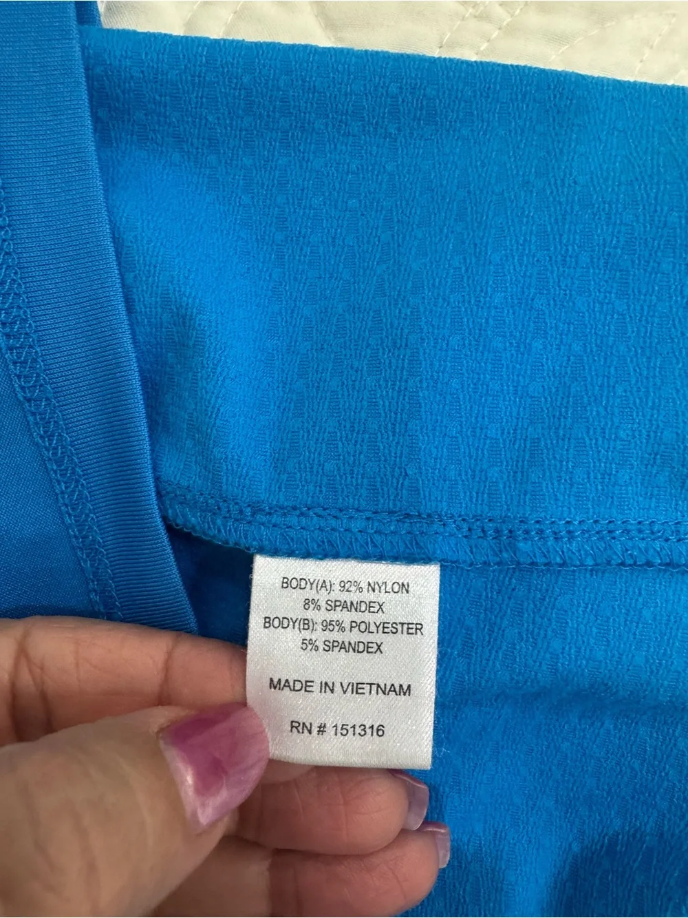 Bette & Court blue athletic skirt tennis golf activewear size S